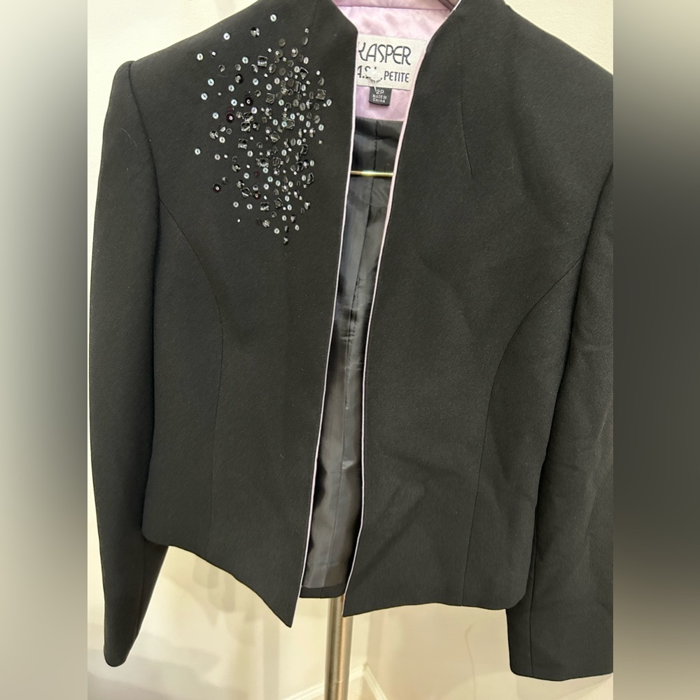 Beautiful Kasper Sequined Blazer!